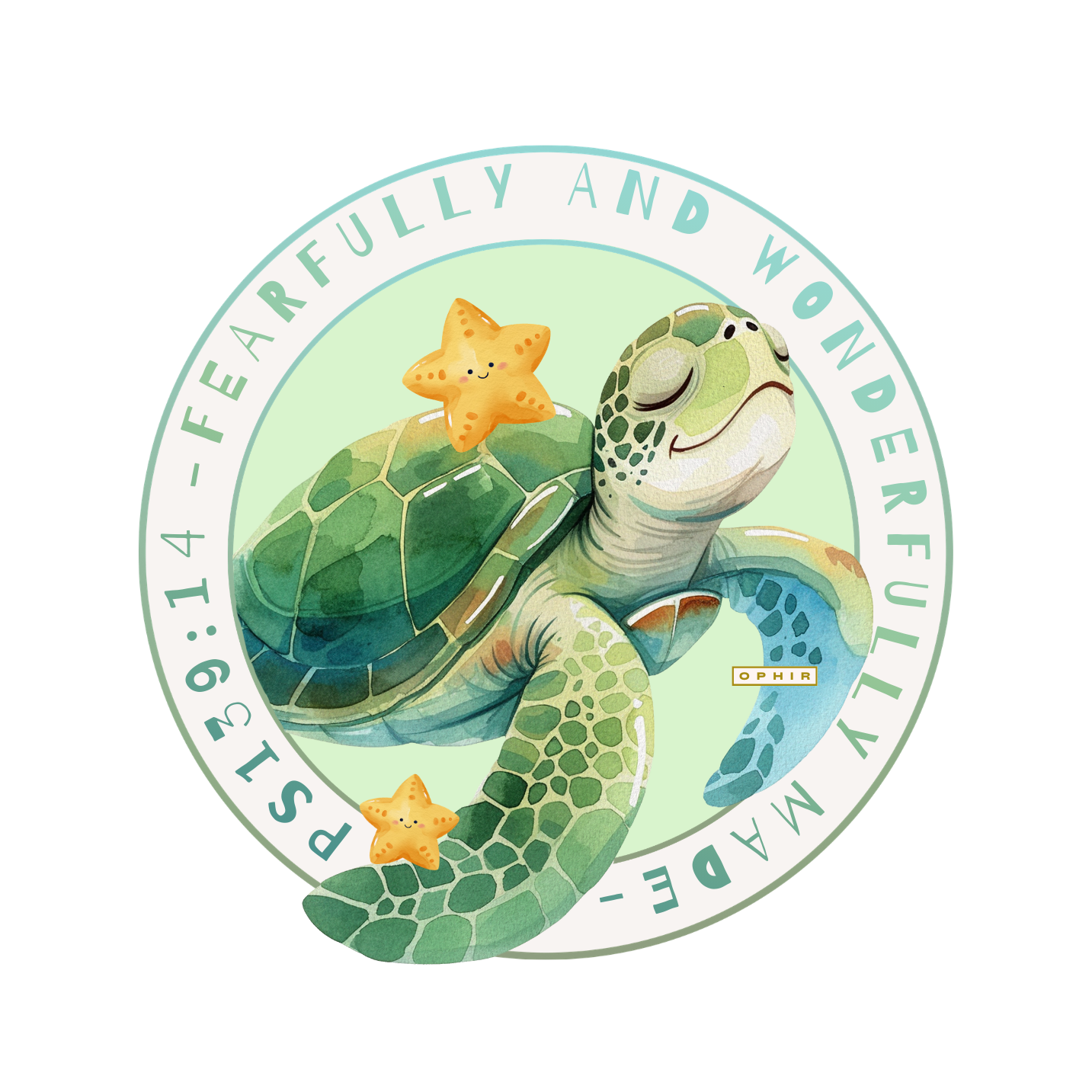 SEA TURTLE PS.139 T-SHIRT (ENGLISH-KIDS)