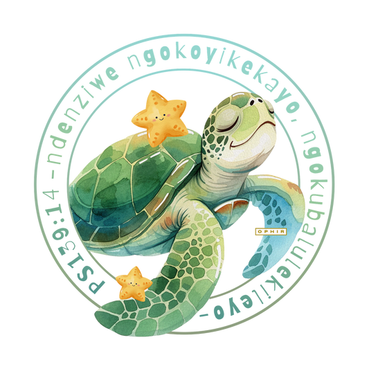 SEA TURTLE PS.139 T-SHIRT (XHOSA-KIDS)