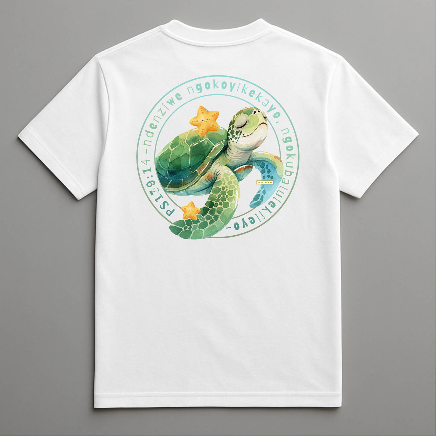 SEA TURTLE PS.139 T-SHIRT (XHOSA-KIDS)