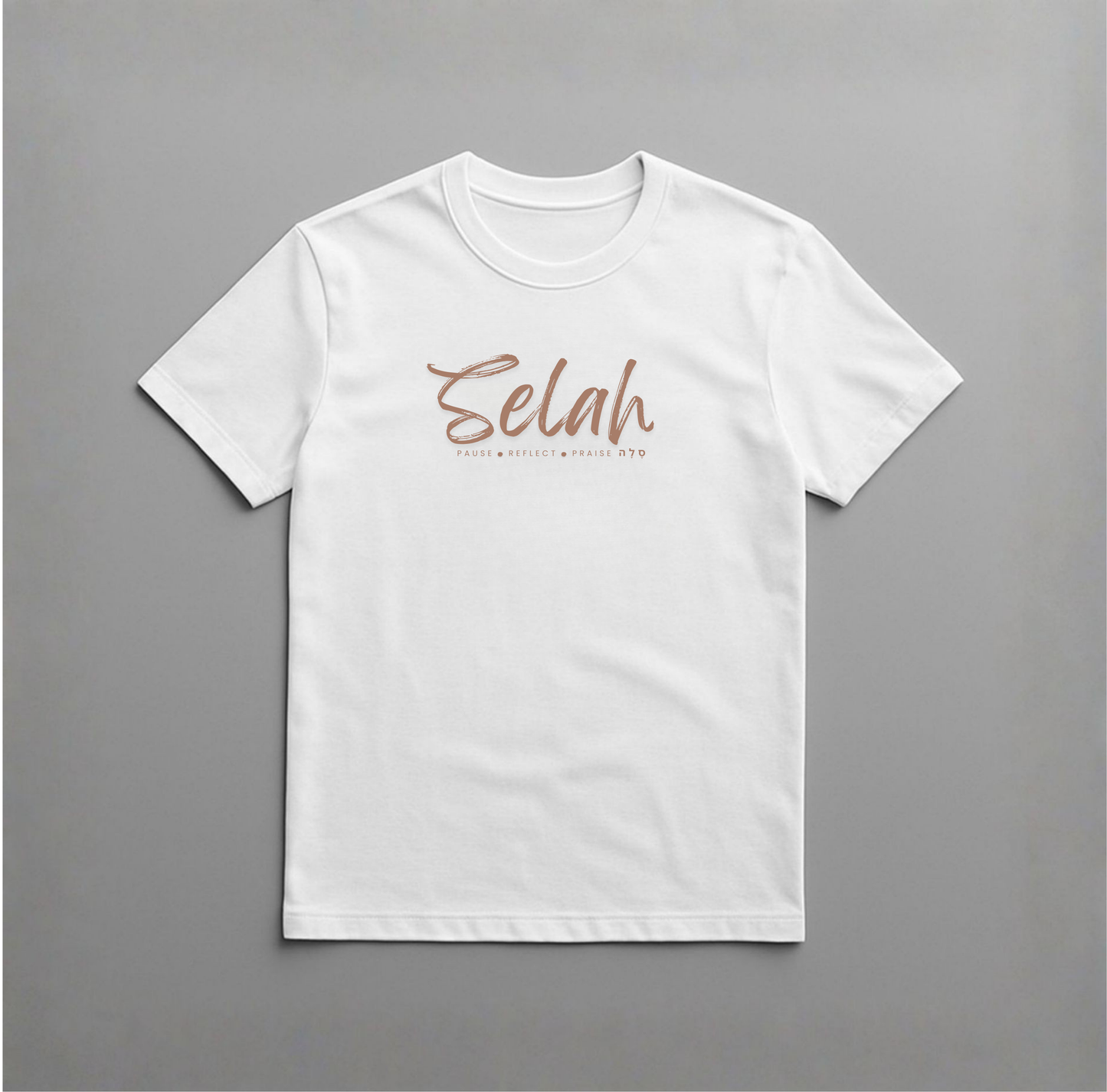 SELAH סֶלָה T-SHIRT (ENGLISH)