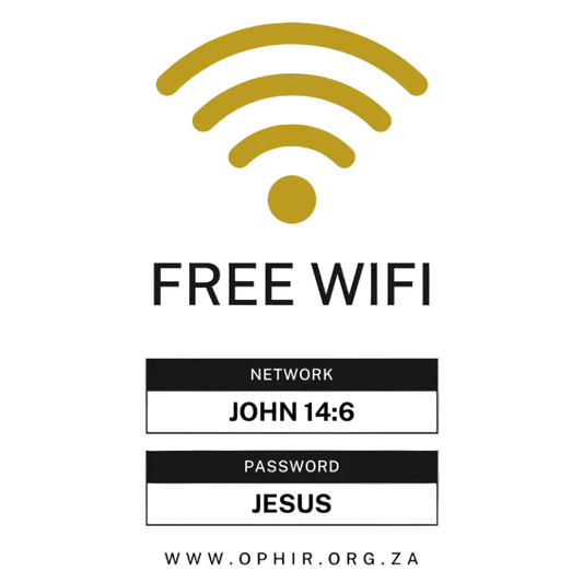"FREE WIFI" THE WAY T-SHIRT (ENGLISH)
