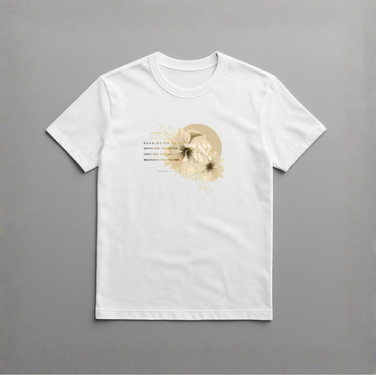 REVELATION FLORAL T-SHIRT (ENGLISH)