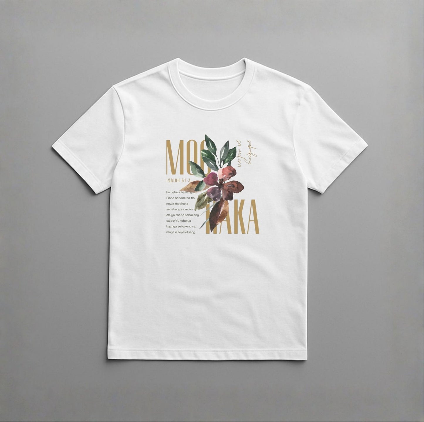 BEAUTY FOR ASHES T-SHIRT (SOTHO)