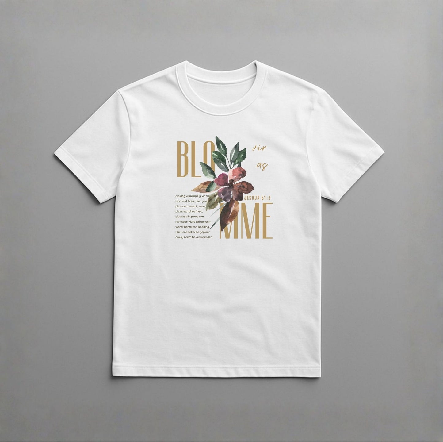 BEAUTY FOR ASHES T-SHIRT (AFRIKAANS)