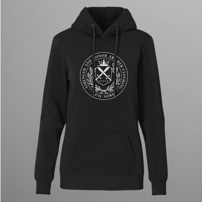 HONOR CREST PREMIUM LADIES HOODIE (ENGLISH)