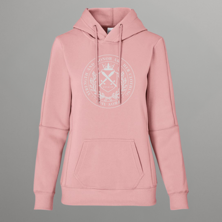 HONOR CREST PREMIUM LADIES HOODIE (ENGLISH)