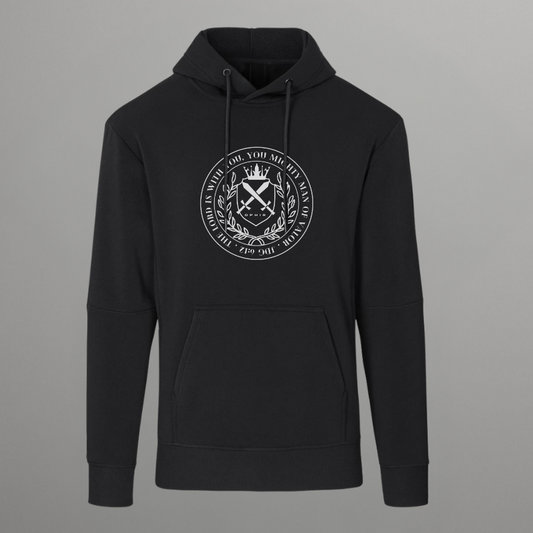 VALOUR CREST PREMIUM MENS HOODIE (ENGLISH)