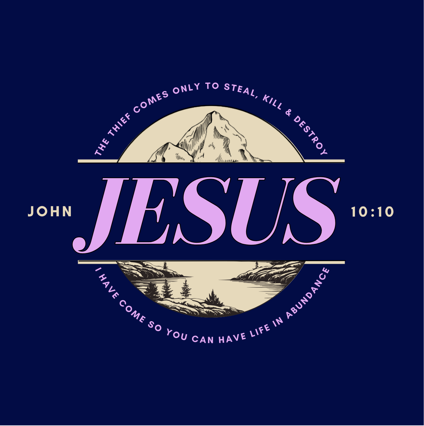 JESUS - JOHN 10:10