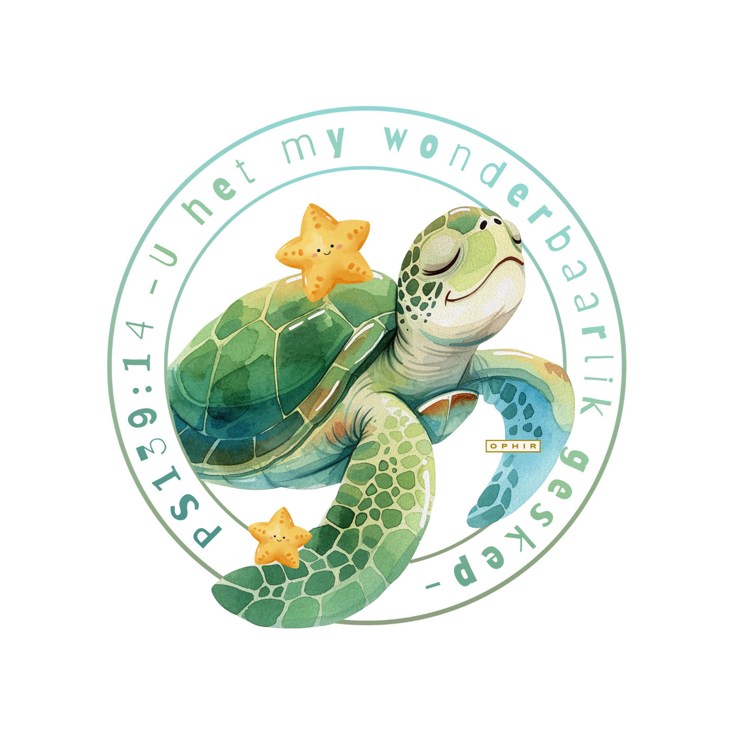SEA TURTLE PS.139 T-SHIRT (AFR -KIDS)