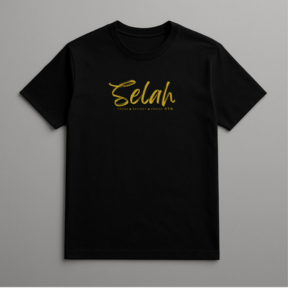 SELAH סֶלָה T-SHIRT (ENGLISH)