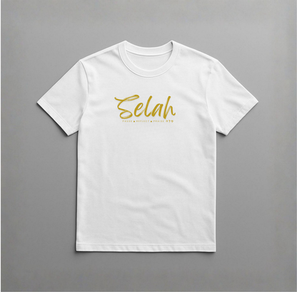SELAH סֶלָה T-SHIRT (ENGLISH)