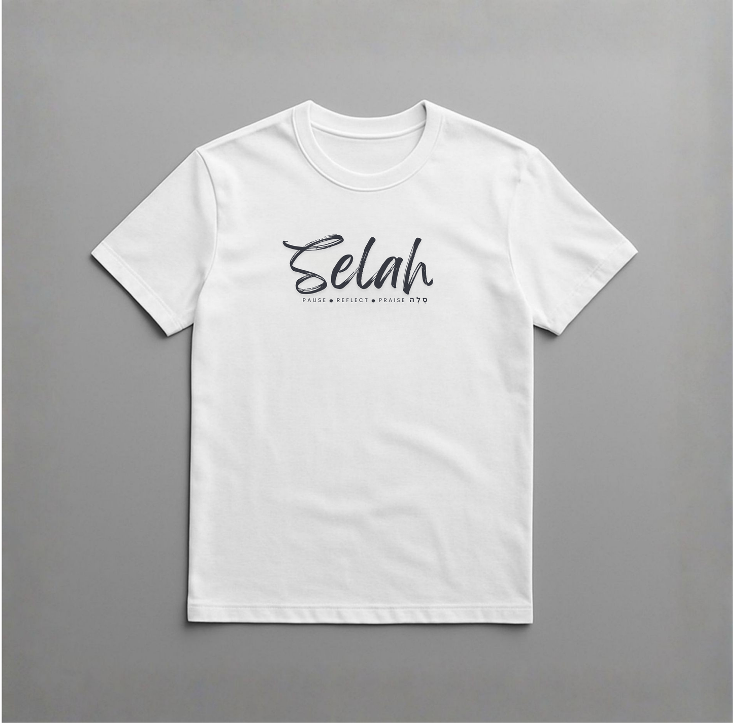 SELAH סֶלָה T-SHIRT (ENGLISH)
