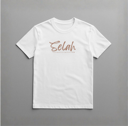 SELAH סֶלָה T-SHIRT (ENGLISH)