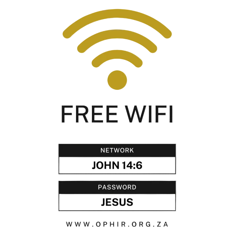 "FREE WIFI" THE WAY T-SHIRT (ENGLISH)