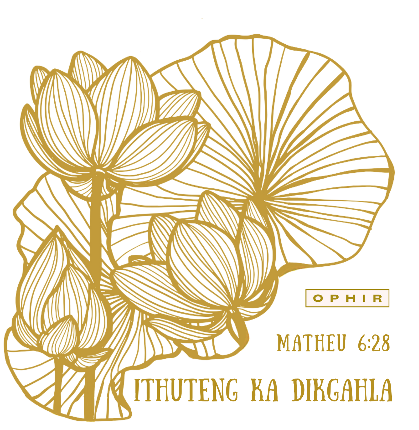 LILIES T-SHIRT (SOTHO)