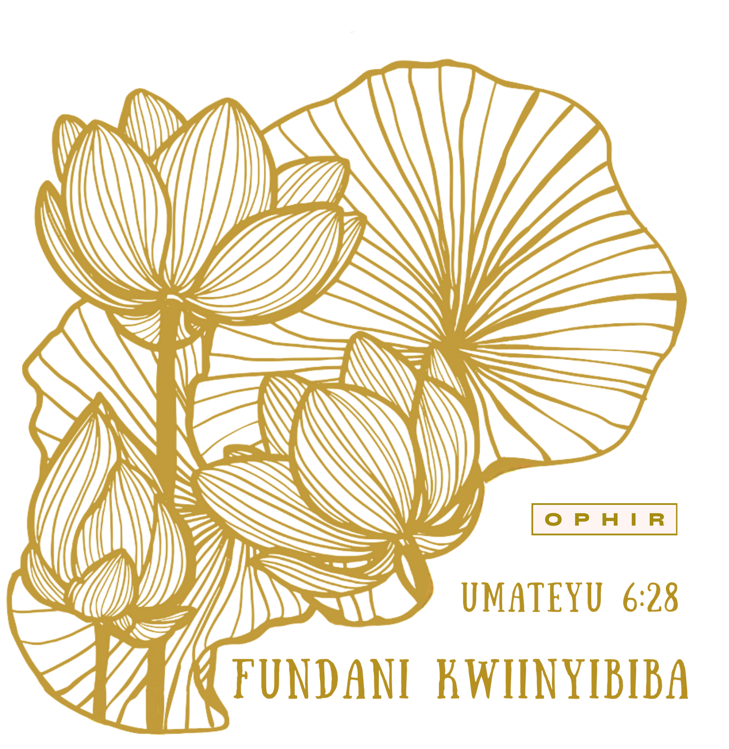 LILIES T-SHIRT (XHOSA)
