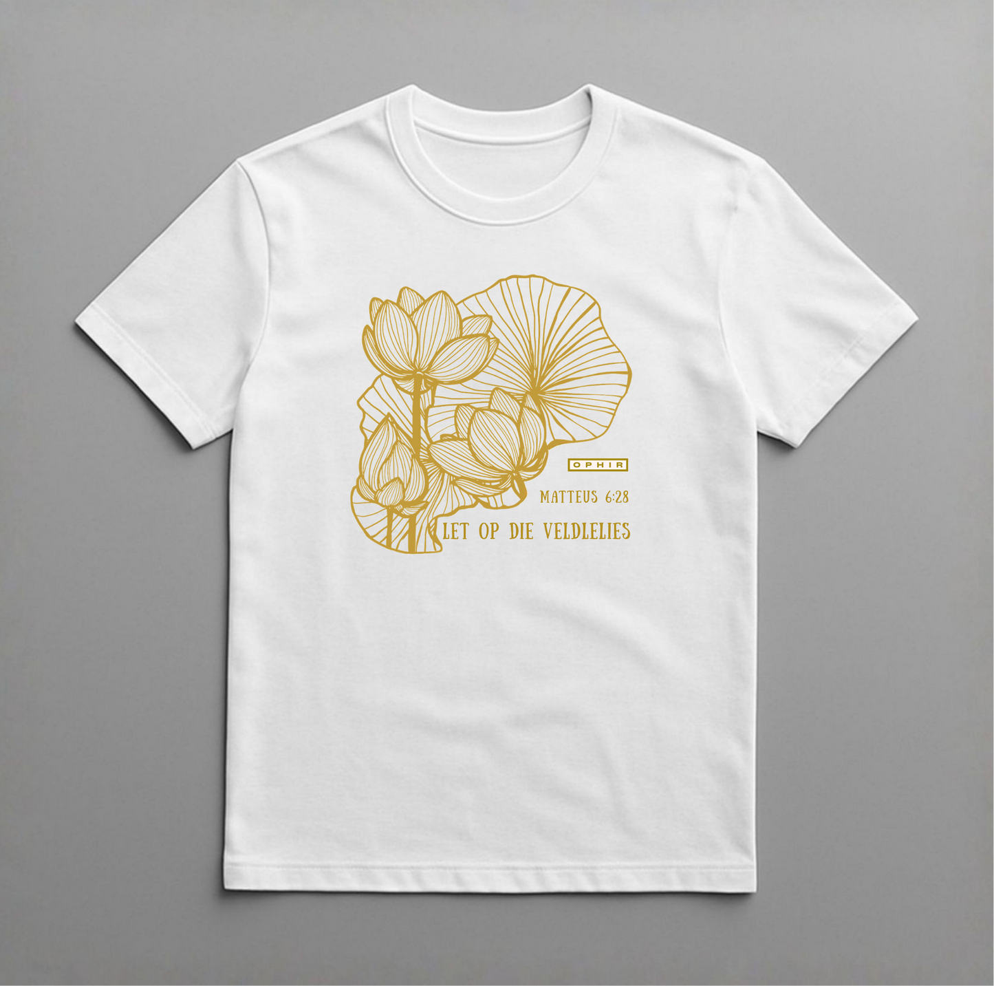 LILIES T-SHIRT (AFRIKAANS)